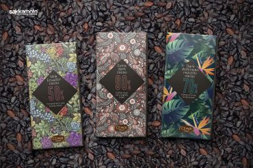 Création de packaging Tablettes de chocolat pour le marché américain - Sakkamoto