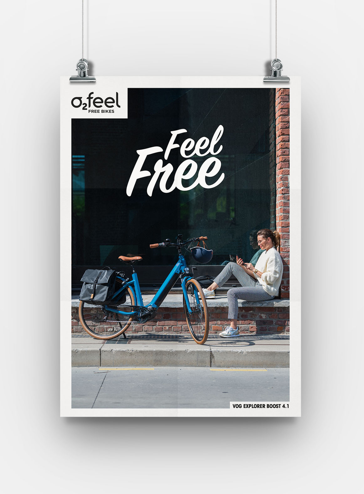 Création de contenu et communication pour 02feel une marque française de vélos électriques. Campagne de communication par Sakkamoto agence de communication et de brand content Lilloise.