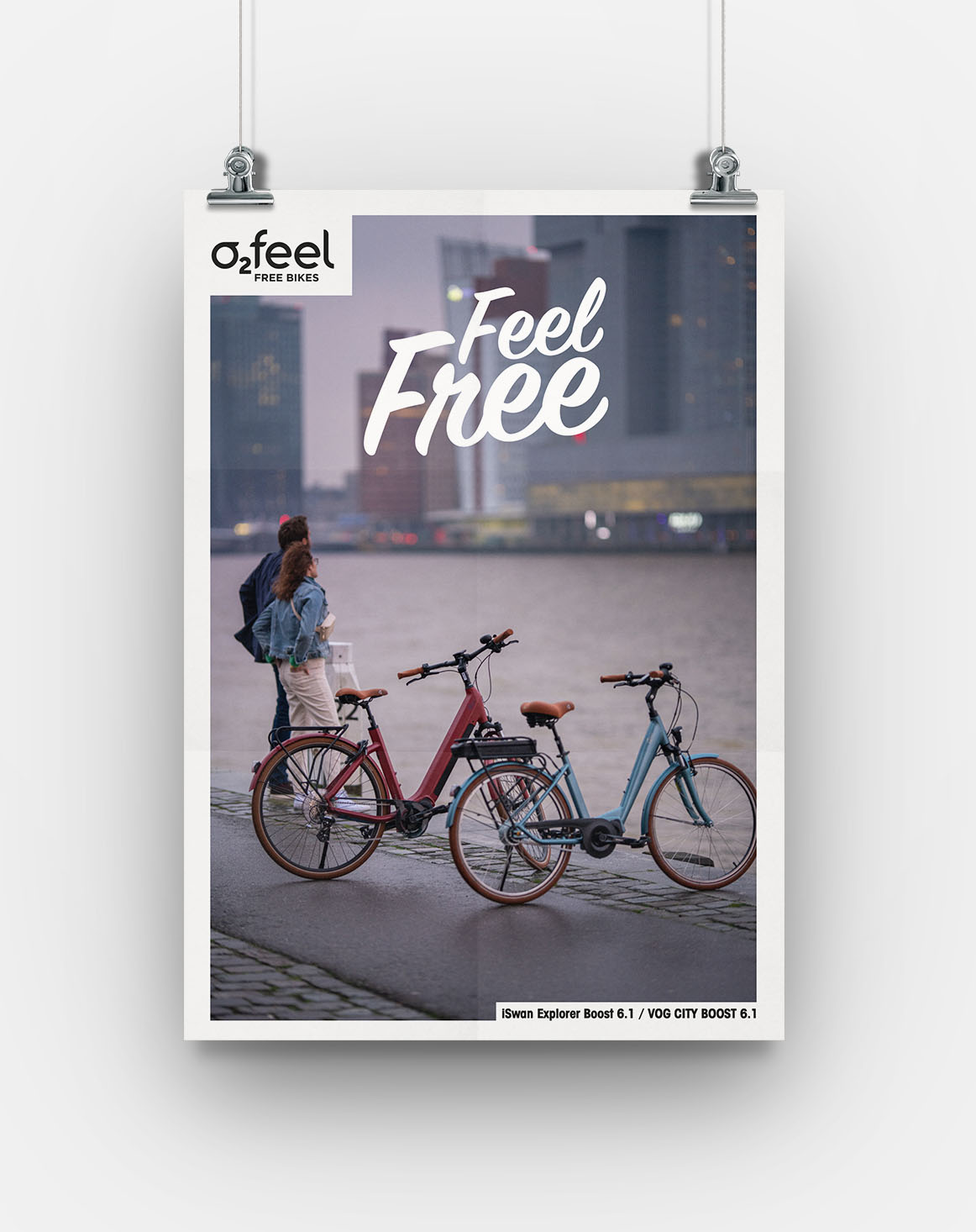 Création de contenu et communication pour 02feel une marque française de vélos électriques. Campagne de communication par Sakkamoto agence de communication et de brand content Lilloise.